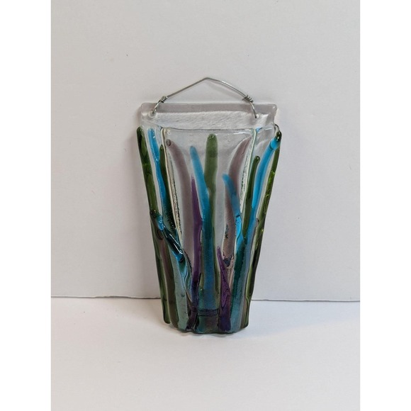 Tiny Glass‎ Hanging Bud Vase - Picture 1 of 5